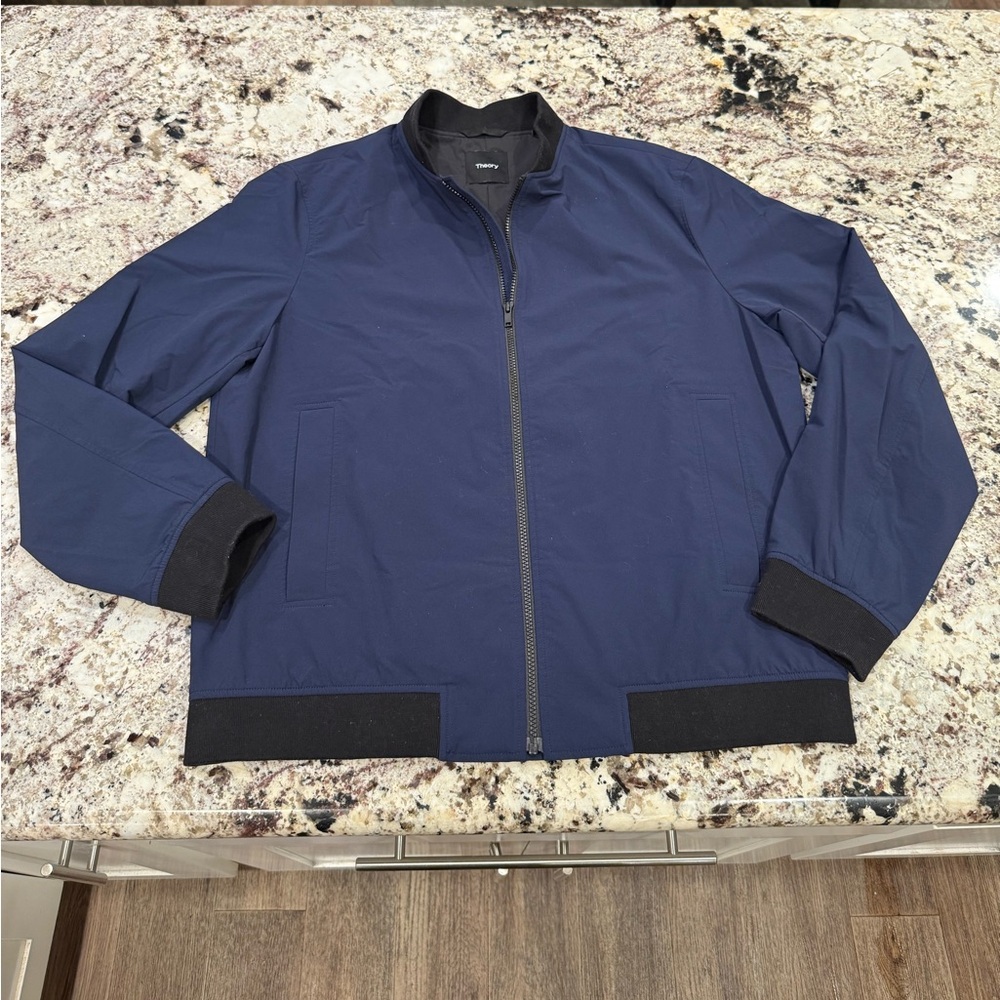 Theory Navy Bomber style jacket